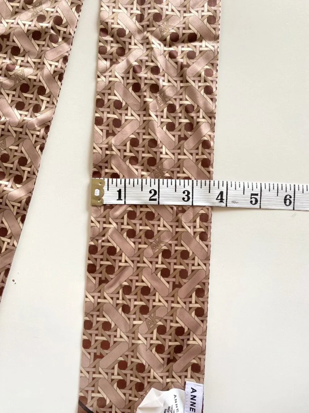 Anne Klein Skinny Bandeau Ribbon Oblong Scarf